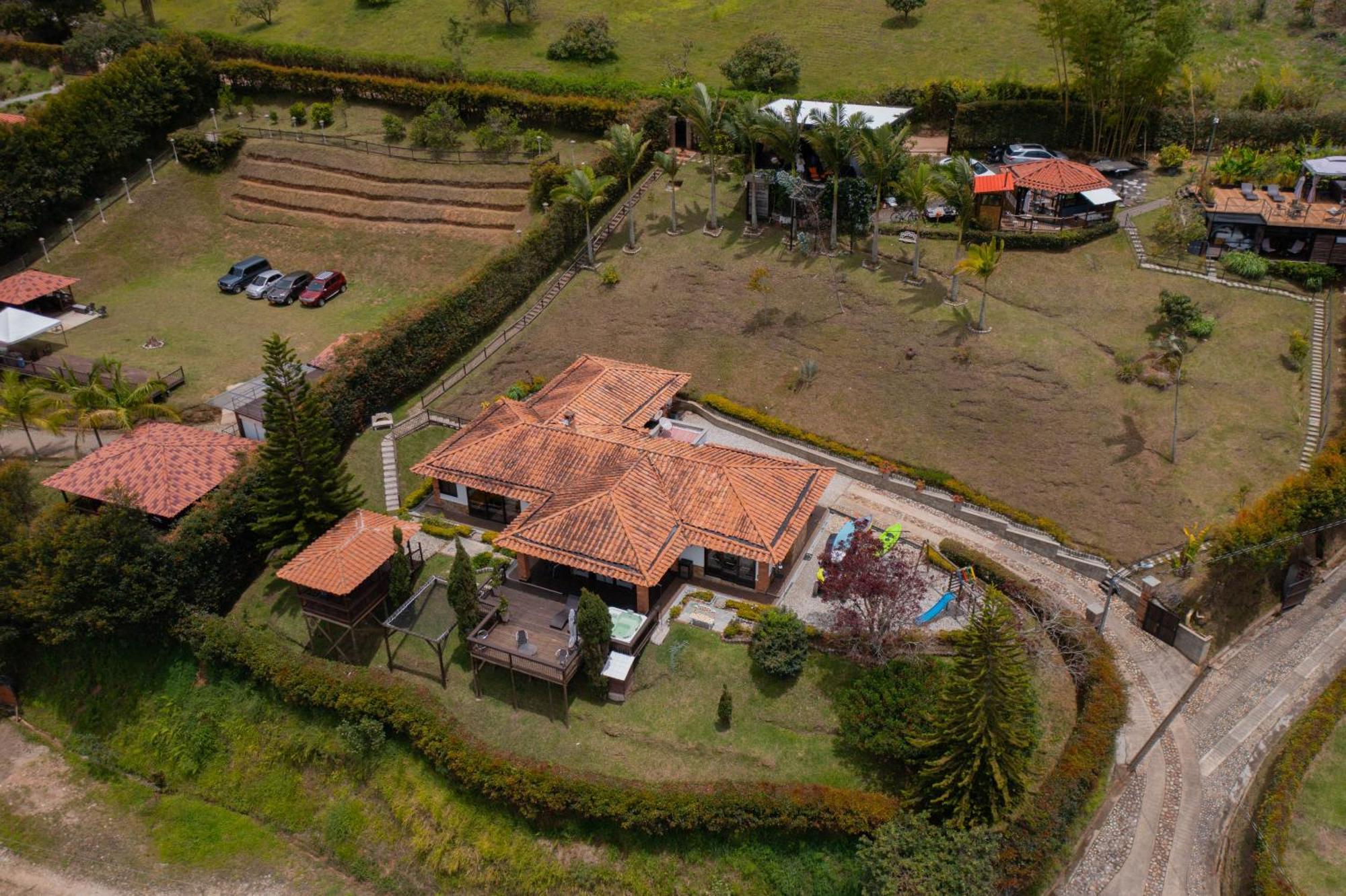 Vila Casa Campestre Montecarlo Guatape- Desayuno A Pareja Exteriér fotografie