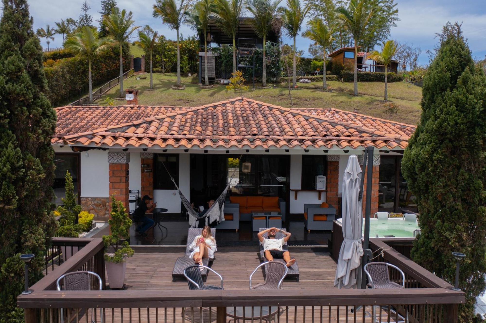 Vila Casa Campestre Montecarlo Guatape- Desayuno A Pareja Exteriér fotografie