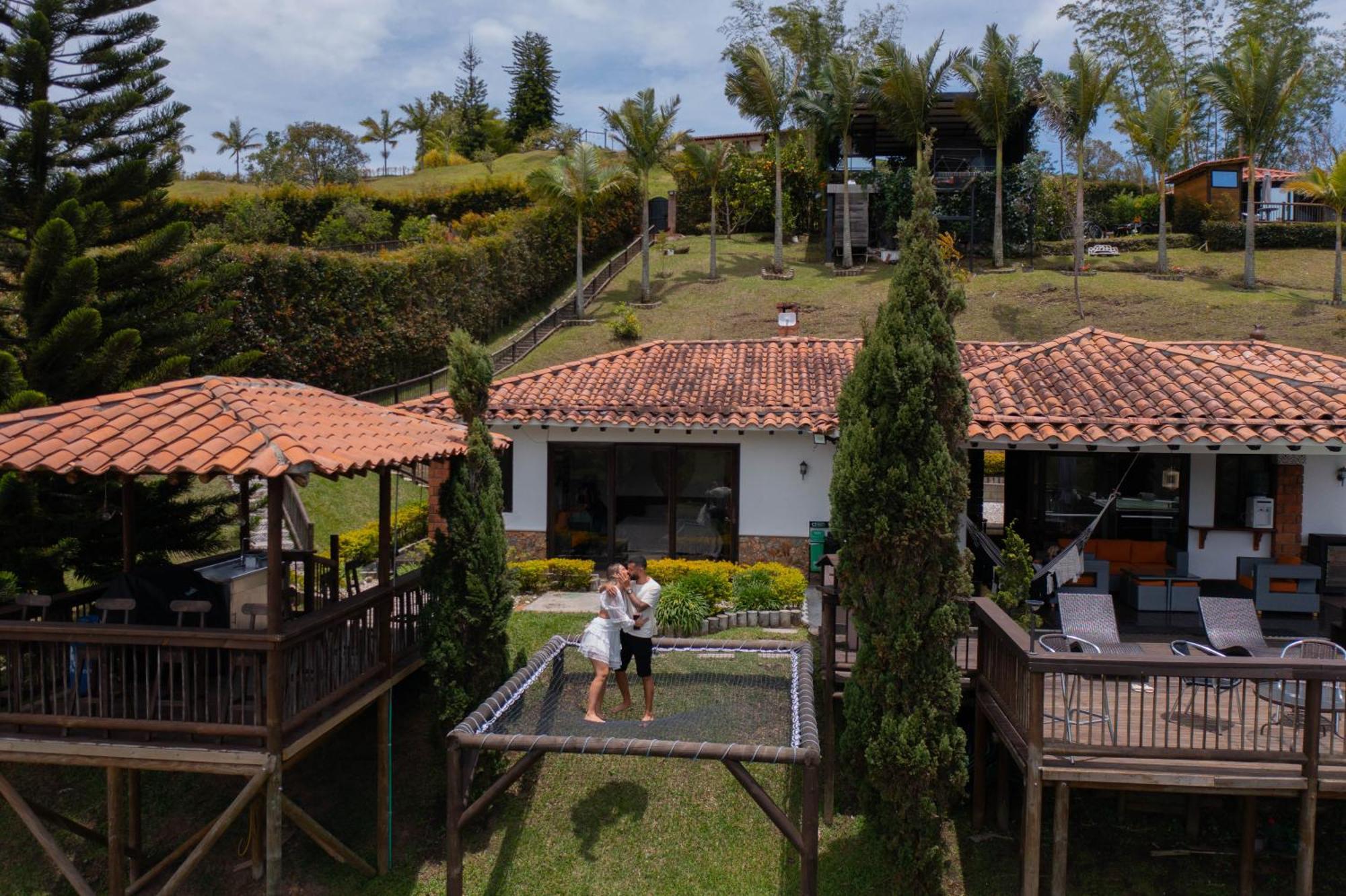 Vila Casa Campestre Montecarlo Guatape- Desayuno A Pareja Exteriér fotografie