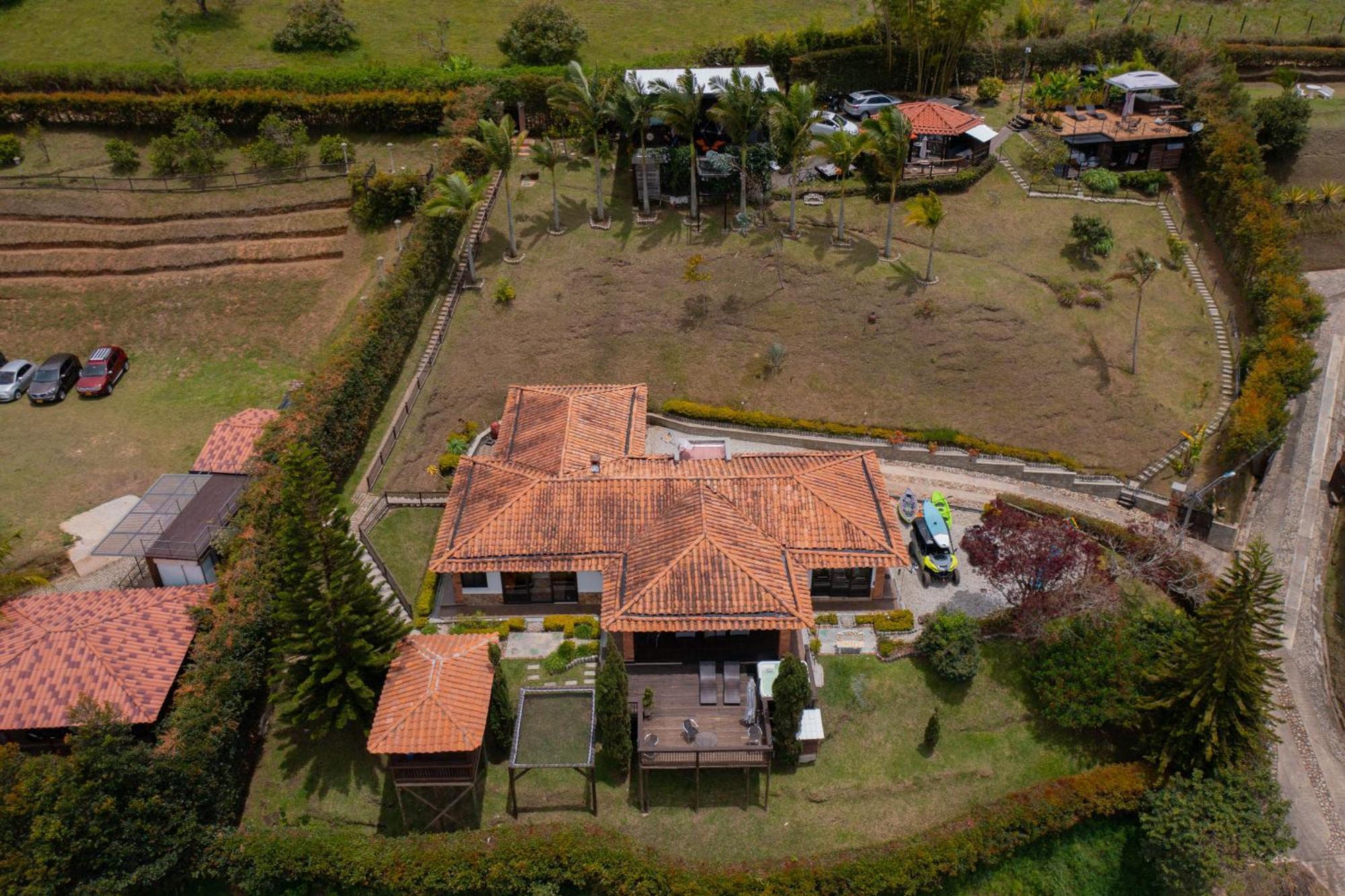 Vila Casa Campestre Montecarlo Guatape- Desayuno A Pareja Exteriér fotografie