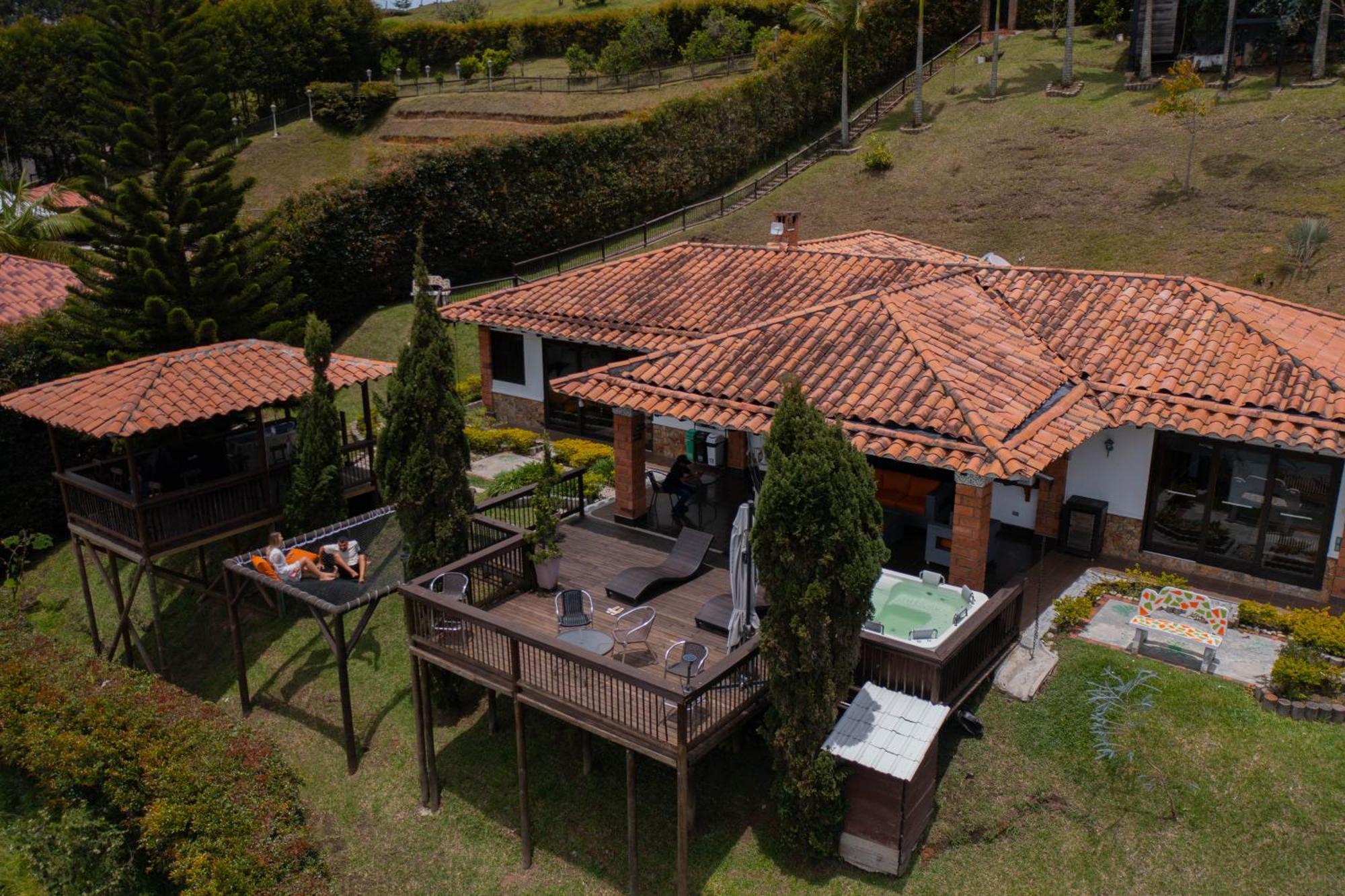 Vila Casa Campestre Montecarlo Guatape- Desayuno A Pareja Exteriér fotografie