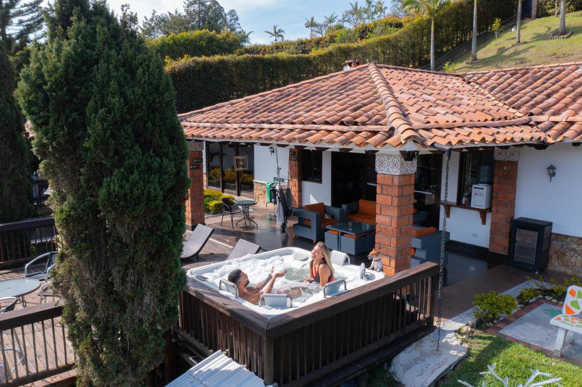 Vila Casa Campestre Montecarlo Guatape- Desayuno A Pareja Exteriér fotografie