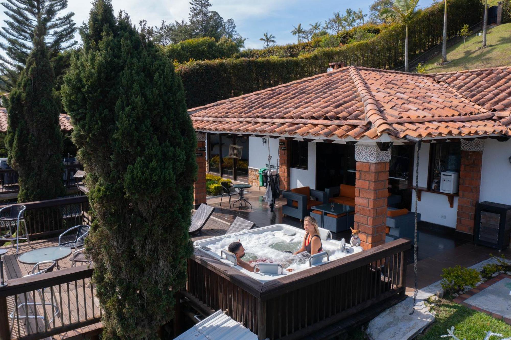 Vila Casa Campestre Montecarlo Guatape- Desayuno A Pareja Exteriér fotografie