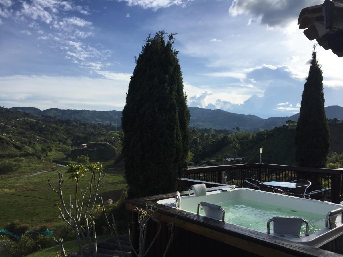 Vila Casa Campestre Montecarlo Guatape- Desayuno A Pareja Exteriér fotografie