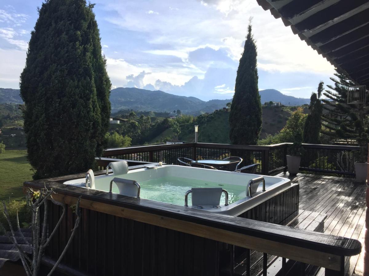 Vila Casa Campestre Montecarlo Guatape- Desayuno A Pareja Exteriér fotografie